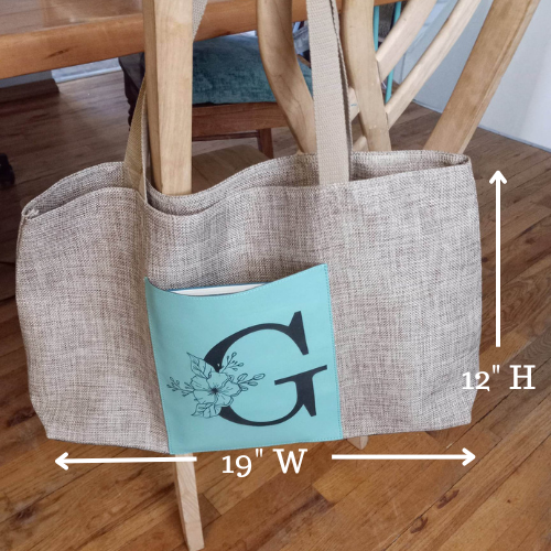 Personalized Reusable Grocery Bag
