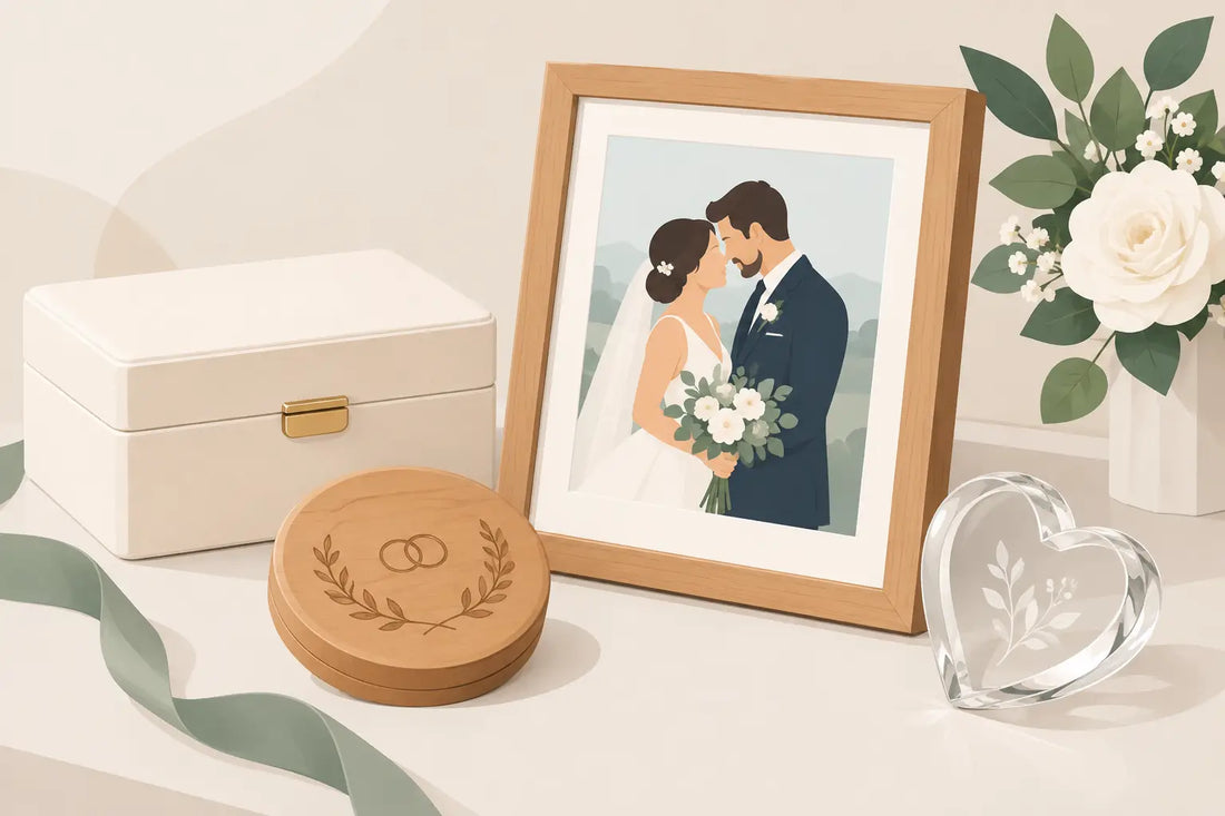 Custom Wedding Keepsake Gifts Made to Last