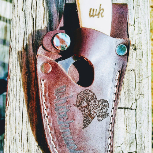 GALLERY: Engraved. Leather Knife Sheath