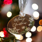 Personalized Ornament | Merry Christmas from Our Family
