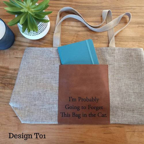 Personalized Reusable Grocery Bag