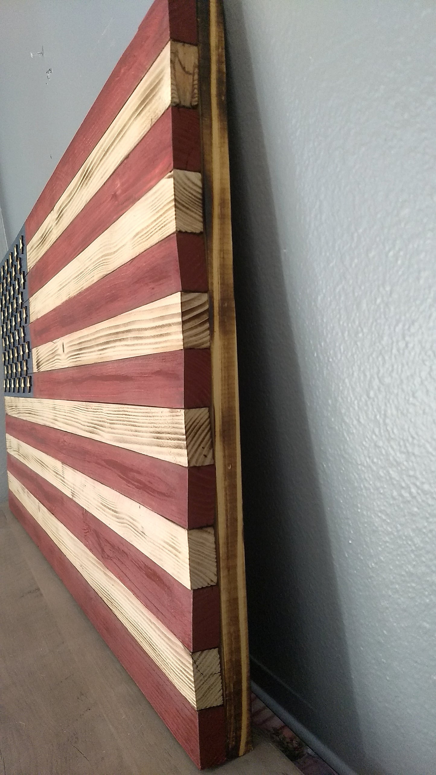 Rustic American Flag | Large | 37"x 20"